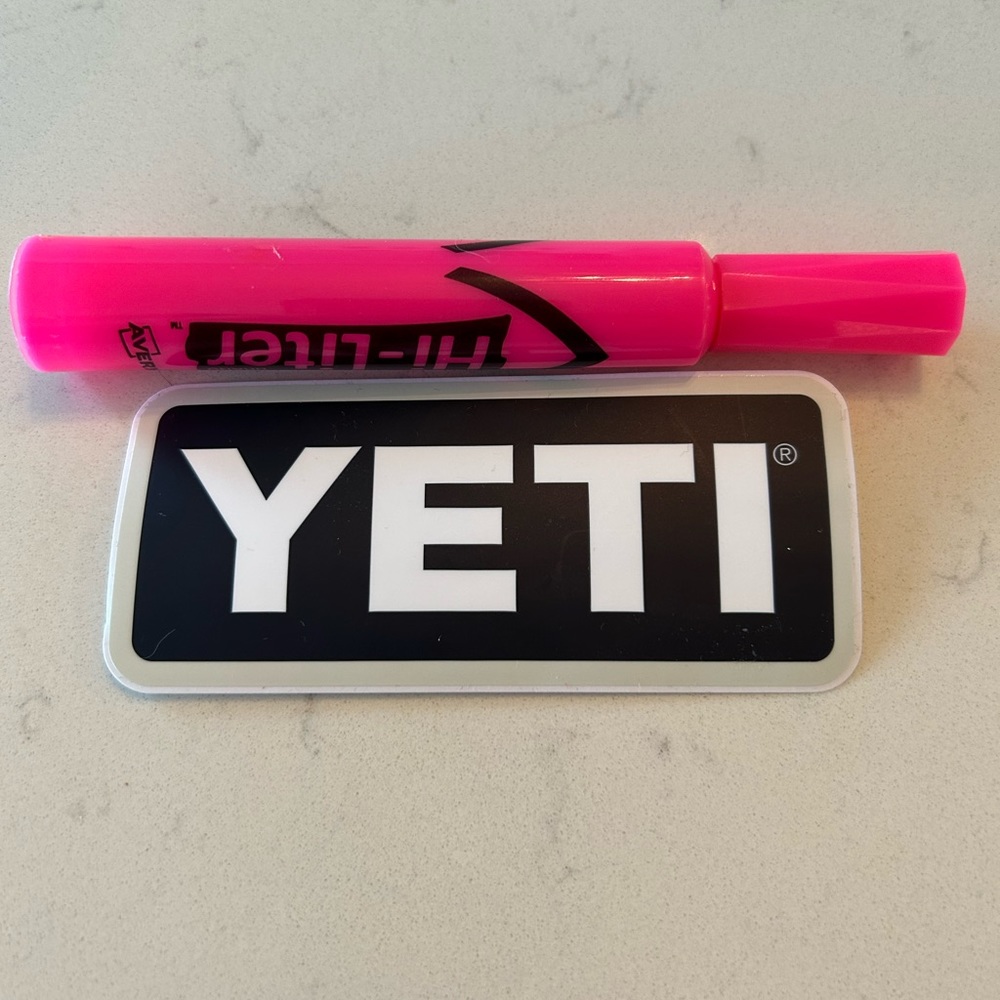 Yeti sticker/decal
